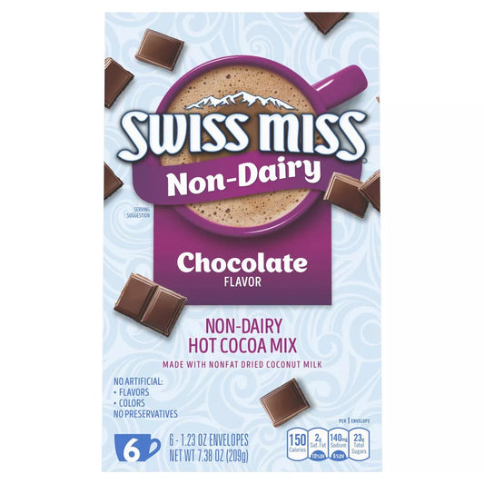 Swiss Miss Non Dairy Hot Cocoa Mix - 7.38oz/6pk