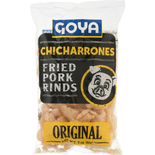 Goya Fried Pork Rinds, Chicharrones, Original