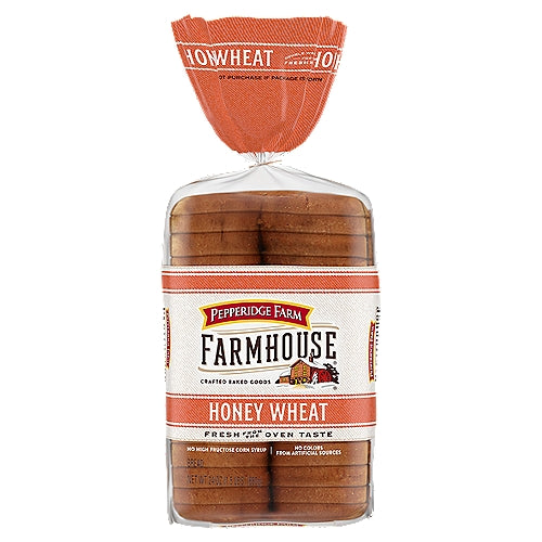 Pepperidge Farm Farmhouse Honey Wheat Bread, 24 oz