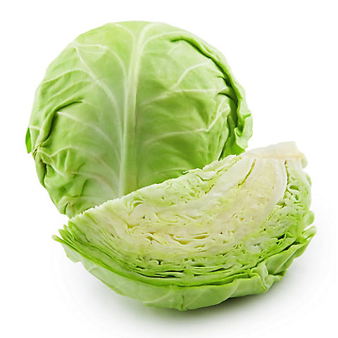 Fresh Green Cabbage, 1 ct.