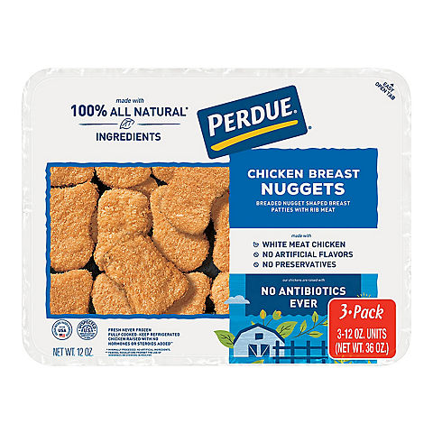 SHOP2BOX ADD ON Perdue Breaded Chicken Breast Nuggets, 3pk./12 oz.