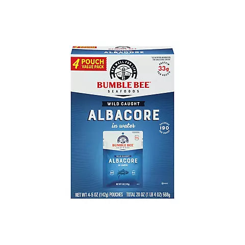 SHOP2BOX ADD ON Bumble Bee Premium Albacore Tuna in Water, 4 pk./5 oz.