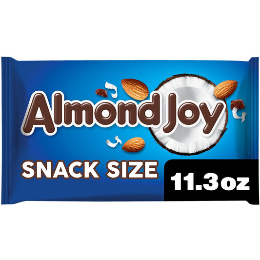 Almond Joy Coconut and Almond Chocolate Candy, Bag 11.3 oz