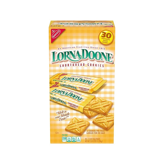 Nabisco Lorne Doone Shortbread Cookies  30  pk 11.5 oz