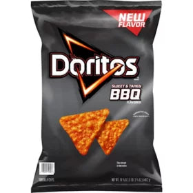 Limited Time Doritos Tortilla Chips Sweet and Tangy BBQ (19.375 oz.)