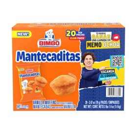 Bimbo Mantecaditas Bite Sized Vanilla Muffins