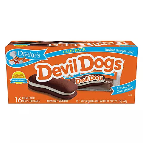 Drake's Devil Dogs, 16 ct./26.5 oz.