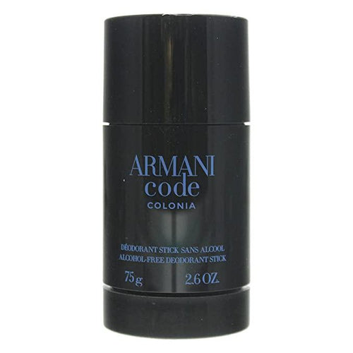 Giorgio Armani Code Colonia Deodorant Stick for Men 2.6 Ounce