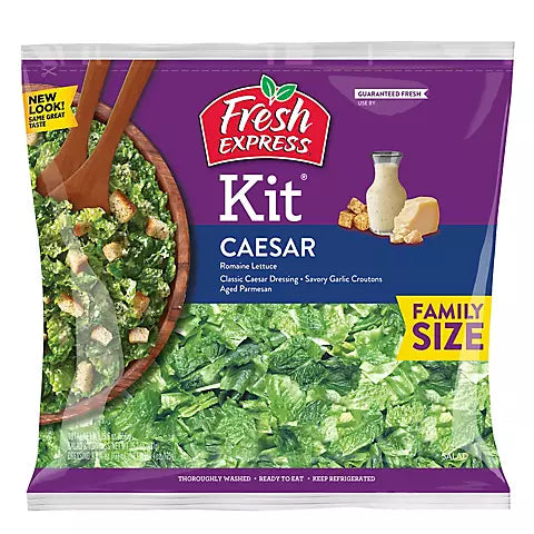 Fresh Express Caesar Salad Kit, 19.6 oz. Item: 51090