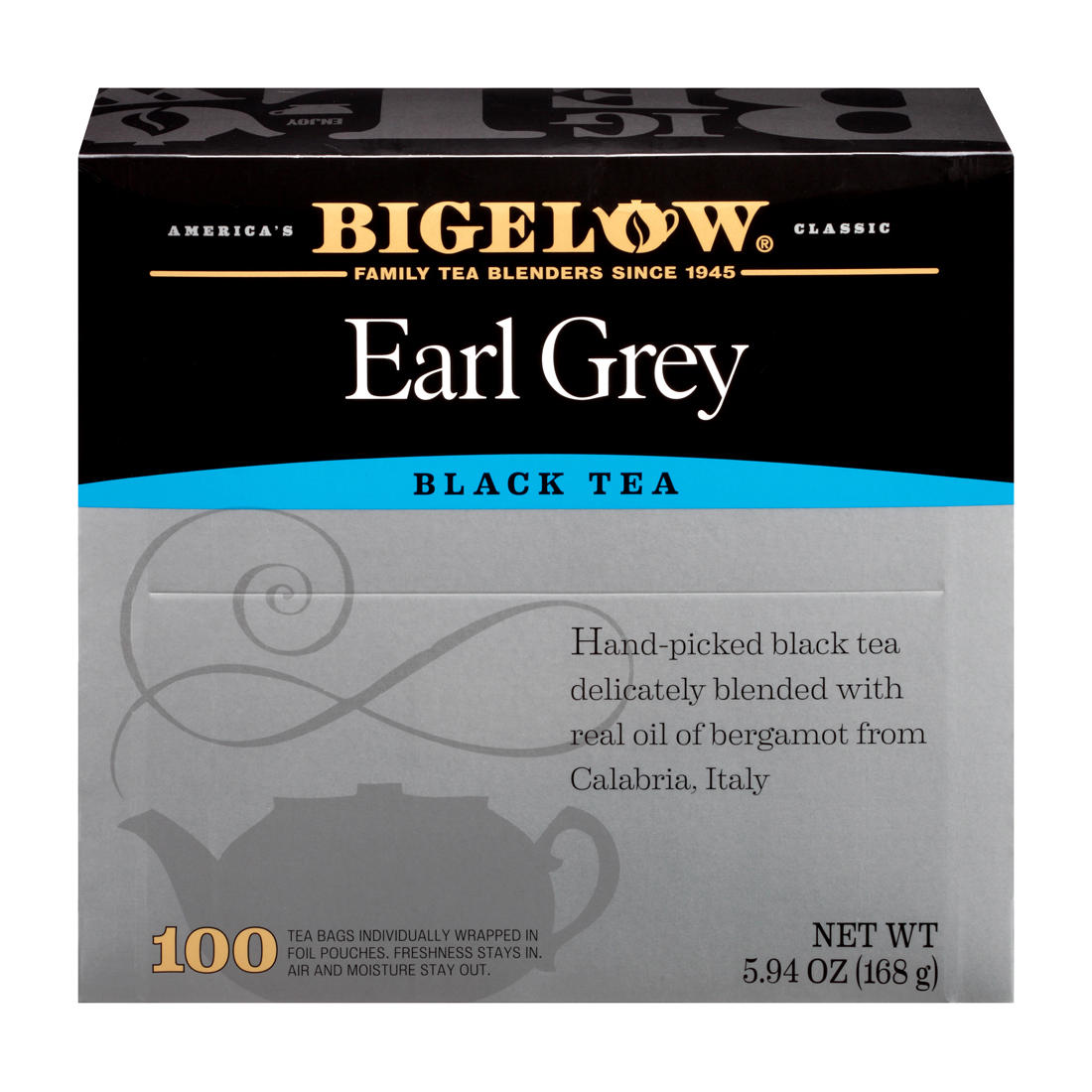 Bigelow Earl Grey Black Tea, 100 ct.