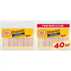 Oscar Mayer Shaved Extra Lean Smoked Turkey Breast Lunch Meat 20 oz., 2 pk.