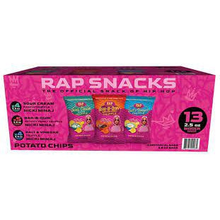 Rap Snacks Nicki Minaj Variety Pack Chips 2.5 oz., 13 ct.