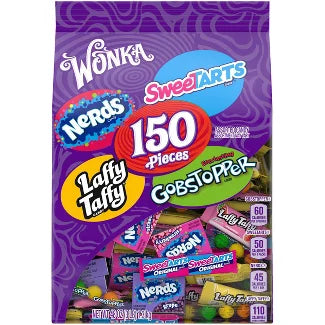 SweeTARTS, Nerds, Laffy Taffy and Gobstopper Mix Ups Variety Pack - 150ct