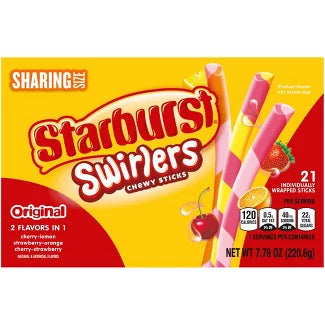 Starburst Swirlers Sharing Size Carton - 7.78oz