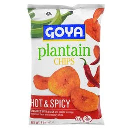 Goya Plantain Chips, Hot & Spicy 5 oz