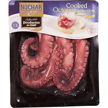Nuchar Cooked Octopus, 17.6 oz