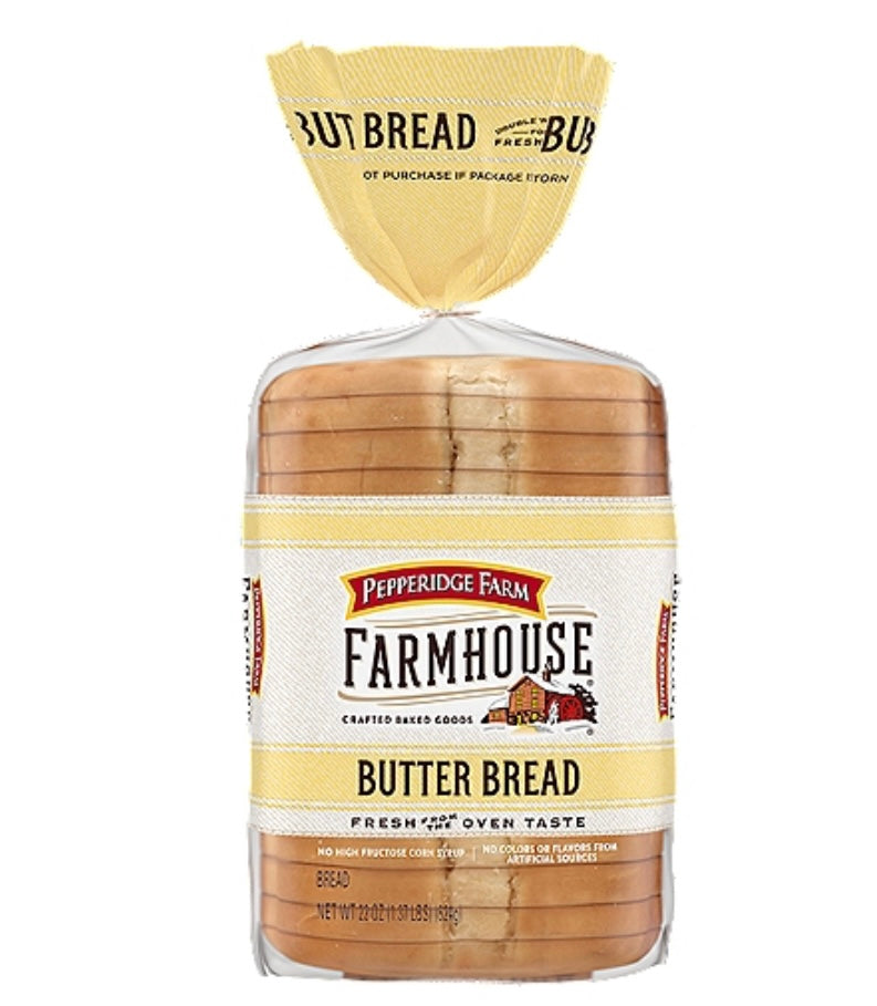 PEPPERIDGE FARM Farmhouse Butter Bread, 22 oz