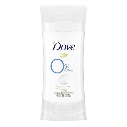 Shop all Dove Beauty Dove Beauty 0% Aluminum Sensitive Skin Deodorant Stick - 2.6oz
