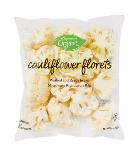 Organic Cauliflower Florets