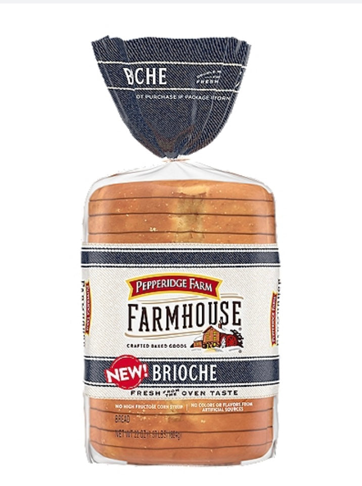 Pepperidge Farm Farmhouse Brioche Bread, 22 oz