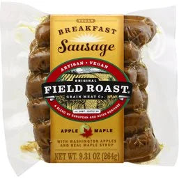 Field Roast Breakfast Sausage, Apple & Maple, Plant-Based 9.3 oz