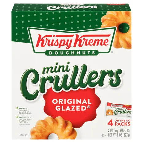 Original Glazed, Mini Krispy Kreme Cruller 12 OZ