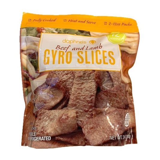 Daphne's Beef and Lamb Gyro Meat Slices, 24 OZ - LIMIT 3 PER ORDER